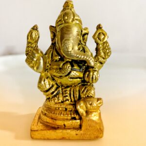 Energised Ganesh Idol Brass